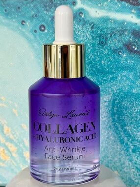 EVELYN LAURENT - Collagen + Hyaluronic Acid Anti-Wrinkle Face Serum (2 oz)